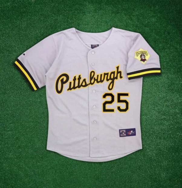 Bobby Bonilla 1991 Pittsburgh Pirates Men's Road Cooperstown Jersey