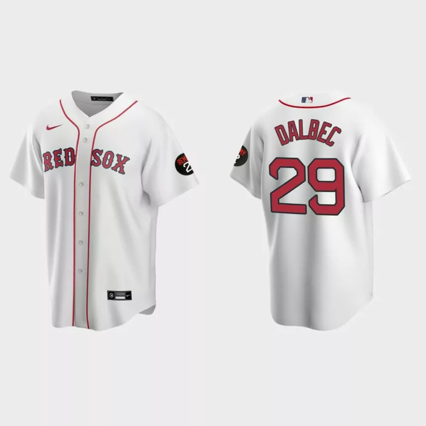 Bobby Dalbec Boston Red Sox 2022 Home Jersey – White