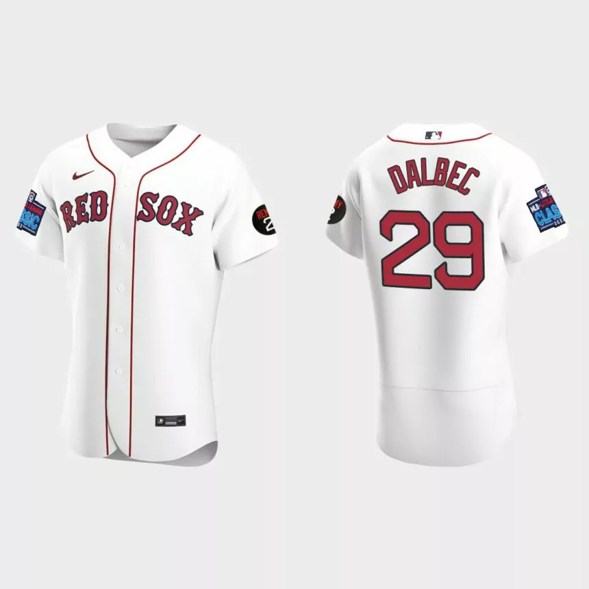 Bobby Dalbec Boston Red Sox 2022 Little League Classic Authentic Jersey – White