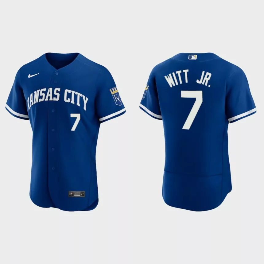 Bobby Witt Jr. Kansas City Royals 2022 Authentic Alternate Jersey – Royal