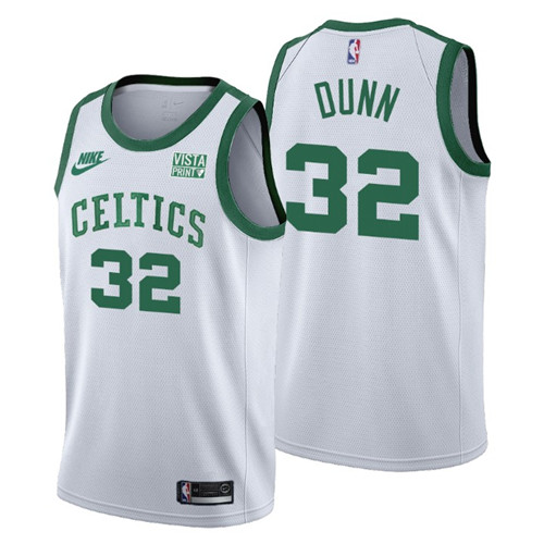 Boston Celtics #32 Kris Dunn Men's Nike Releases Classic Edition NBA 75th Anniversary Jersey White