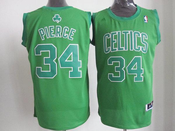 Boston Celtics 34# Paul Pierce Big Color Fashion Swingman Jerseys