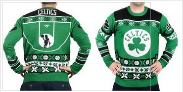 Boston Celtics Men's NBA Ugly Sweater