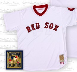 Boston Red Sox #9 Ted Williams 1939 White Throwabck Jerseys
