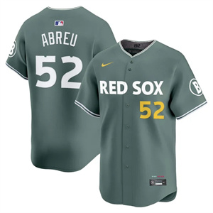 Boston Red Sox 2025 City Connect Vapor Premier Limited Jersey V2 - All Stitched Wilyer Abreu52