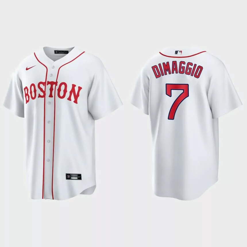 Boston Red Sox Dom DiMaggio 2021 Patriots’ Day Replica Jersey – White