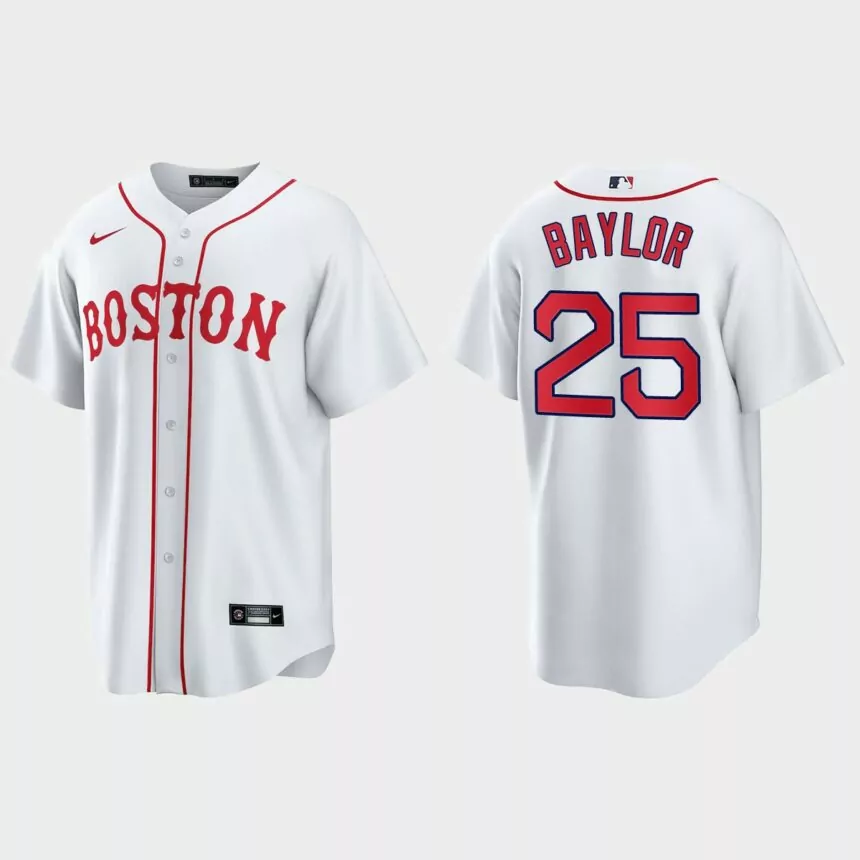 Boston Red Sox Don Baylor 2021 Patriots’ Day Replica Jersey – White