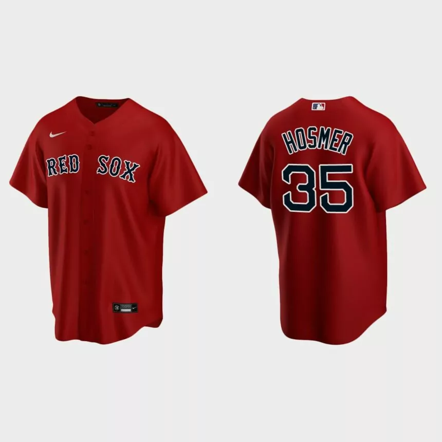 Boston Red Sox Eric Hosmer Replica Alternate Jersey – Red