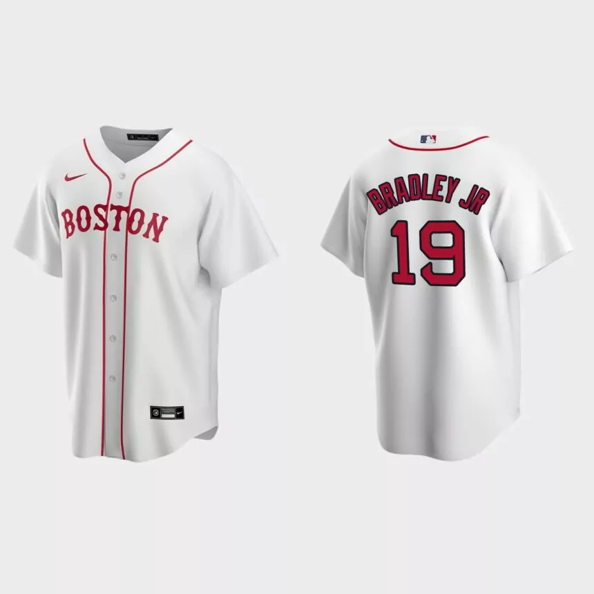 Boston Red Sox Jackie Bradley Jr. Replica Alternate Jersey – White