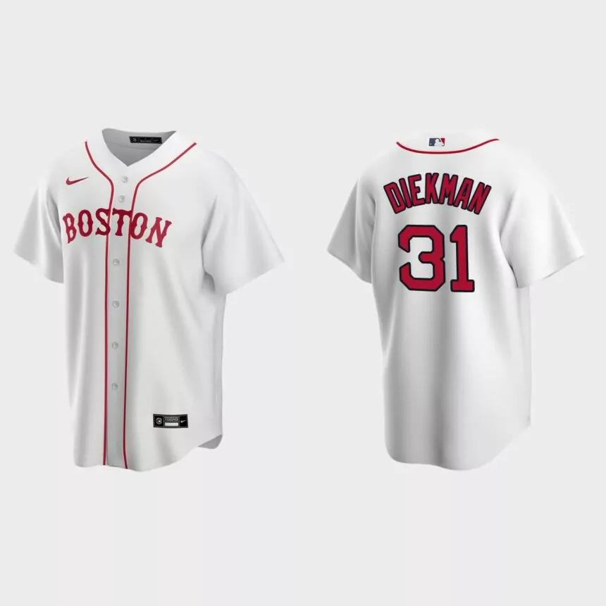 Boston Red Sox Jake Diekman Replica Alternate Jersey – White