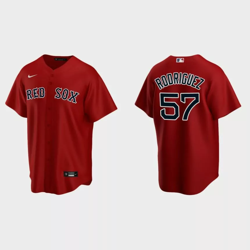 Boston Red Sox Joely Rodriguez Replica Alternate Jersey – Red