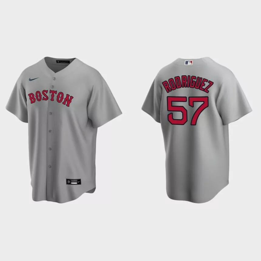 Boston Red Sox Joely Rodriguez Replica Road Jersey – Gray