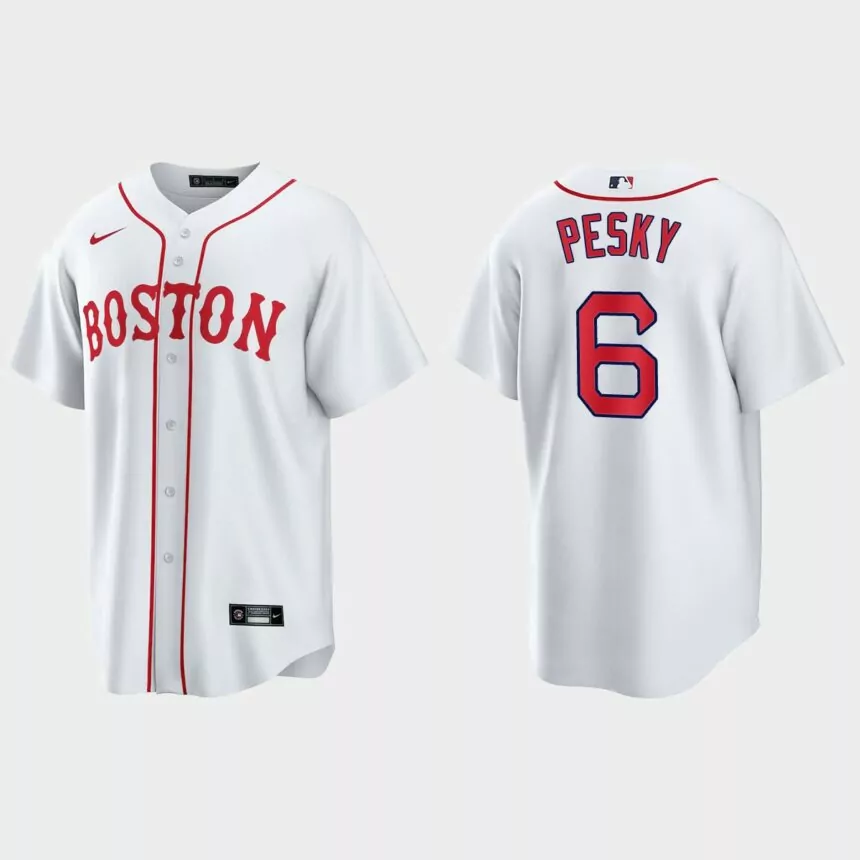 Boston Red Sox Johnny Pesky 2021 Patriots’ Day Replica Jersey – White