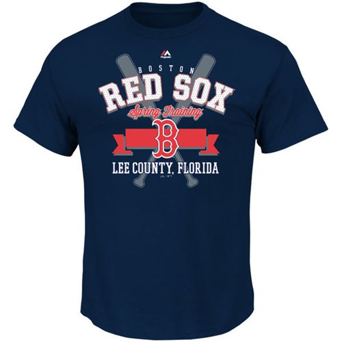 Boston Red Sox Majestic 2016 Heart and Soul Spring Training T-Shirt Navy