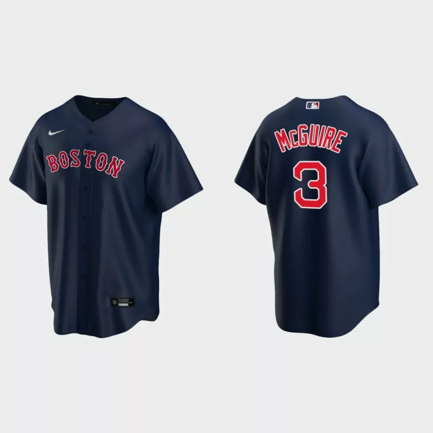 Boston Red Sox Reese McGuire Replica Alternate Jersey – Navy