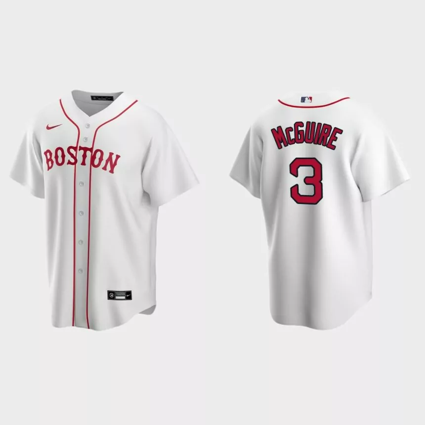 Boston Red Sox Reese McGuire Replica Alternate Jersey – White
