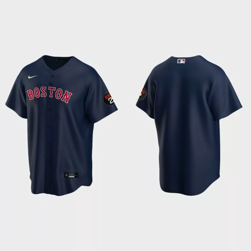 Boston Red Sox Replica Jerry Remy Jersey – Navy