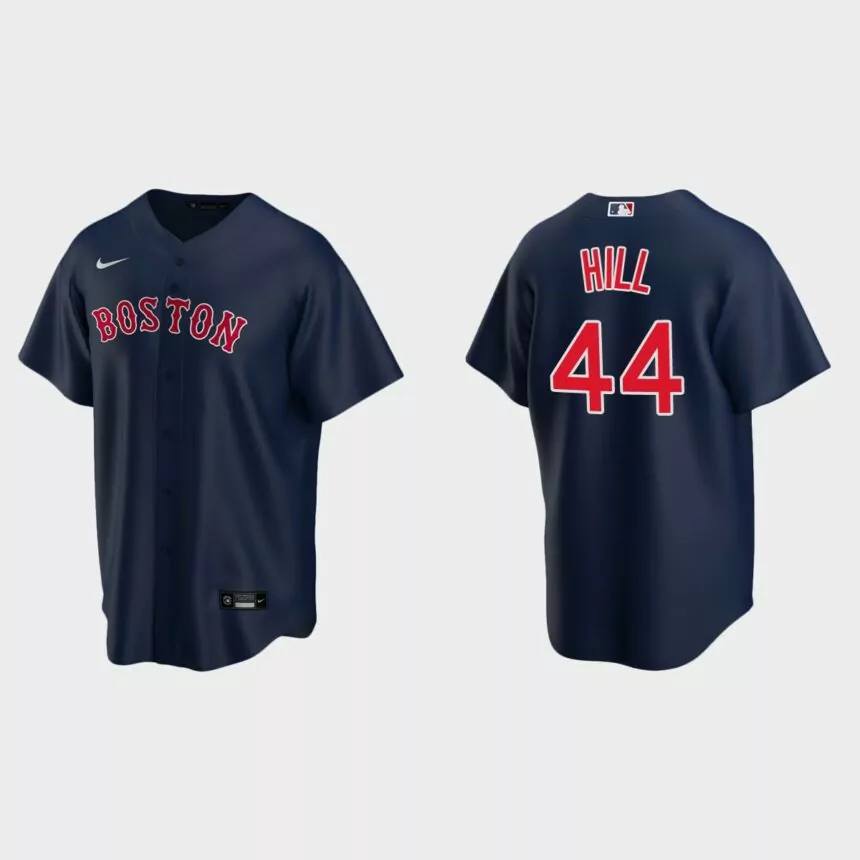 Boston Red Sox Rich Hill Replica Alternate Jersey – Navy