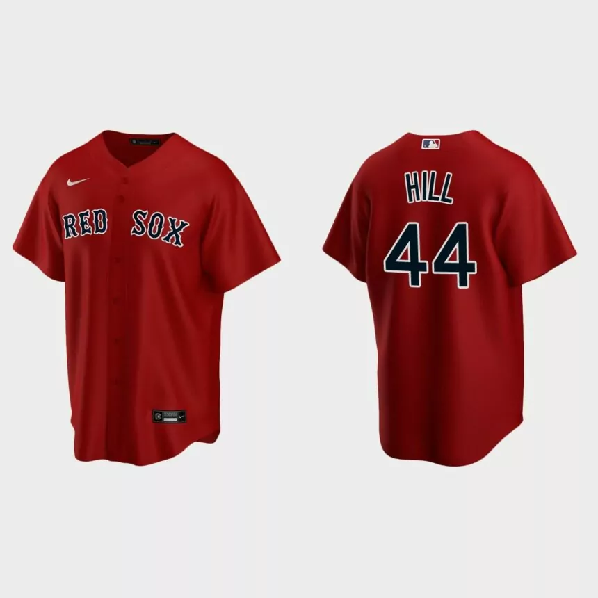 Boston Red Sox Rich Hill Replica Alternate Jersey – Red