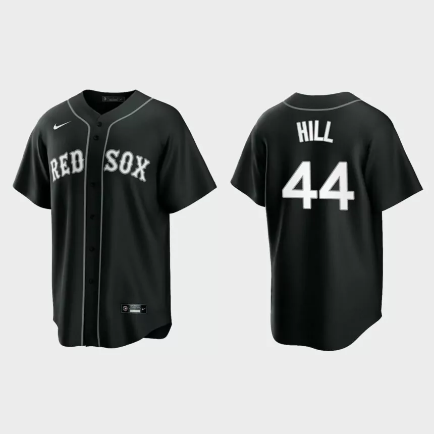 Boston Red Sox Rich Hill Replica Official Jersey – Black White