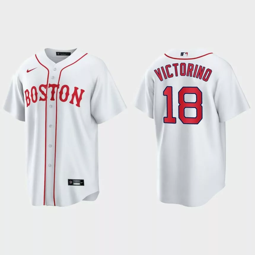 Boston Red Sox Shane Victorino 2021 Patriots’ Day Replica Jersey – White