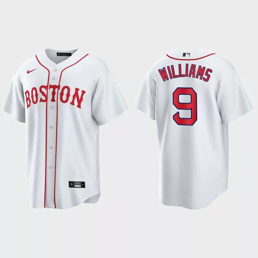 Boston Red Sox Ted Williams 2021 Patriots’ Day Replica Jersey – White