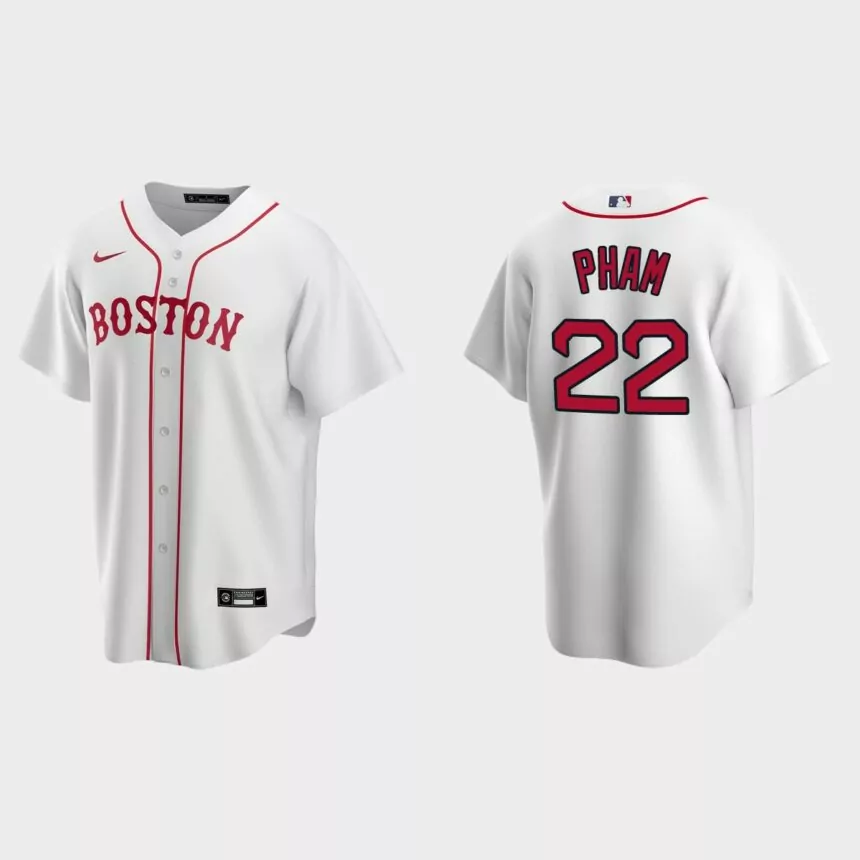 Boston Red Sox Tommy Pham Replica Alternate Jersey – White