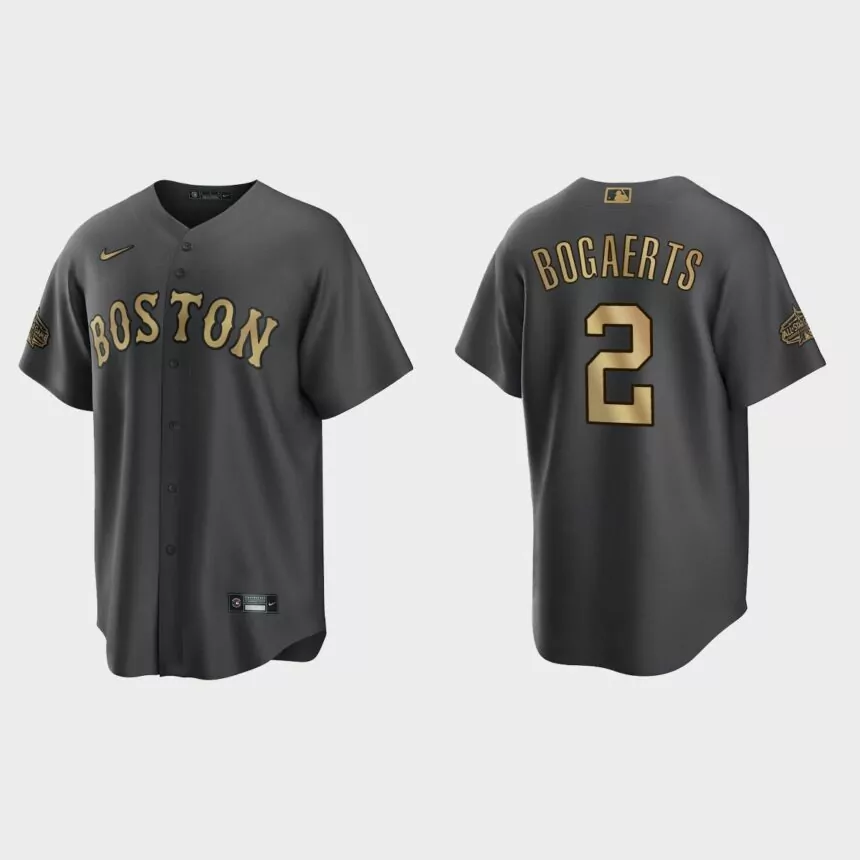 Boston Red Sox Xander Bogaerts 2022 MLB All-Star Game Replica Jersey – Charcoal