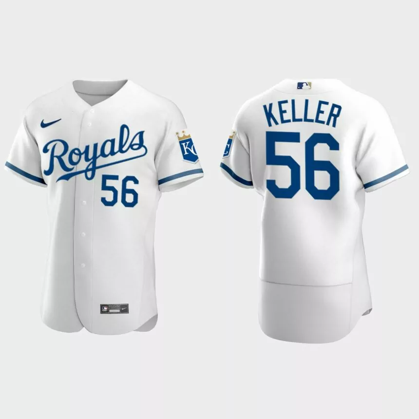 Brad Keller Kansas City Royals 2022 Authentic Jersey – White