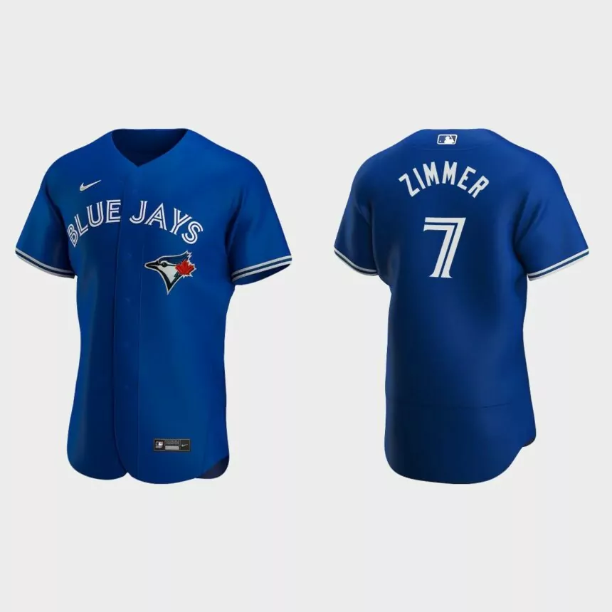 Bradley Zimmer Toronto Blue Jays Authentic Alternate Jersey – Royal