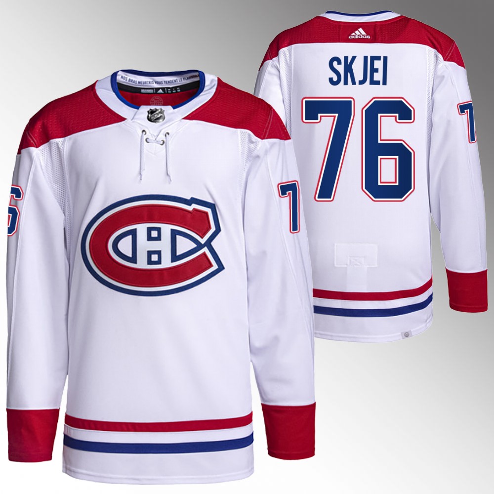 Brady Skjei Carolina Hurricanes White Authentic Pro Away PrimeGreen Jersey