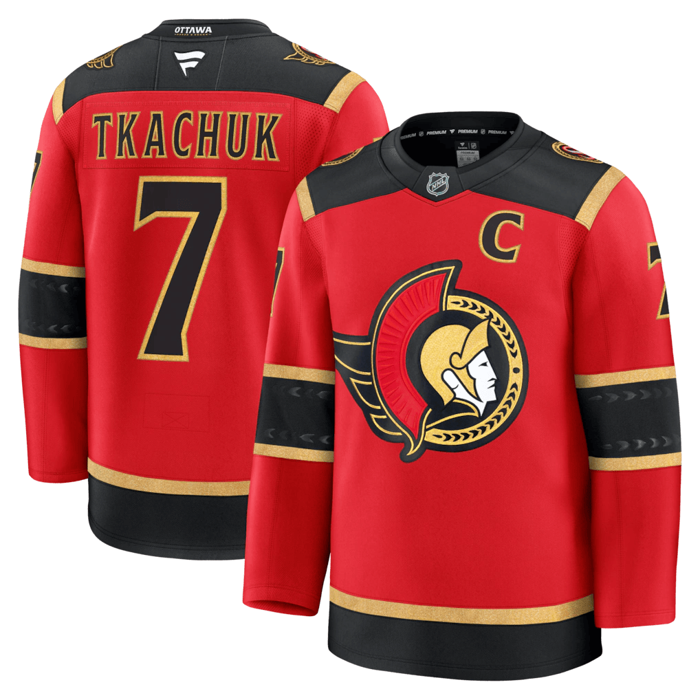 Brady Tkachuk Ottawa Senators Fanatics Alternate Premium  Jersey - Red