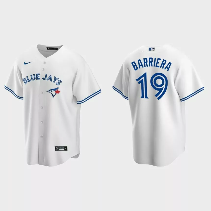 Brandon Barriera Toronto Blue Jays 2022 MLB Draft Home Replica Jersey – White