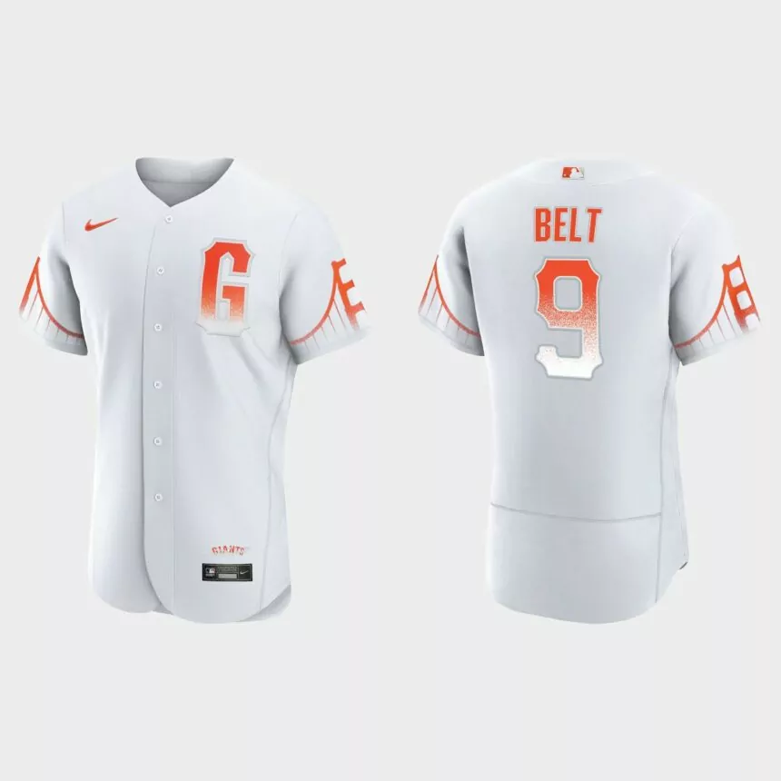 Brandon Belt San Francisco Giants 2021 City Connect Authentic Jersey – White