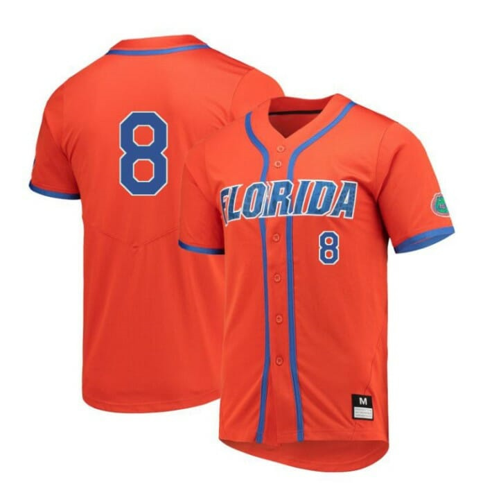 Brandon Sproat Jersey Florida Gators Baseball NCAA College Orange Alumni #8
