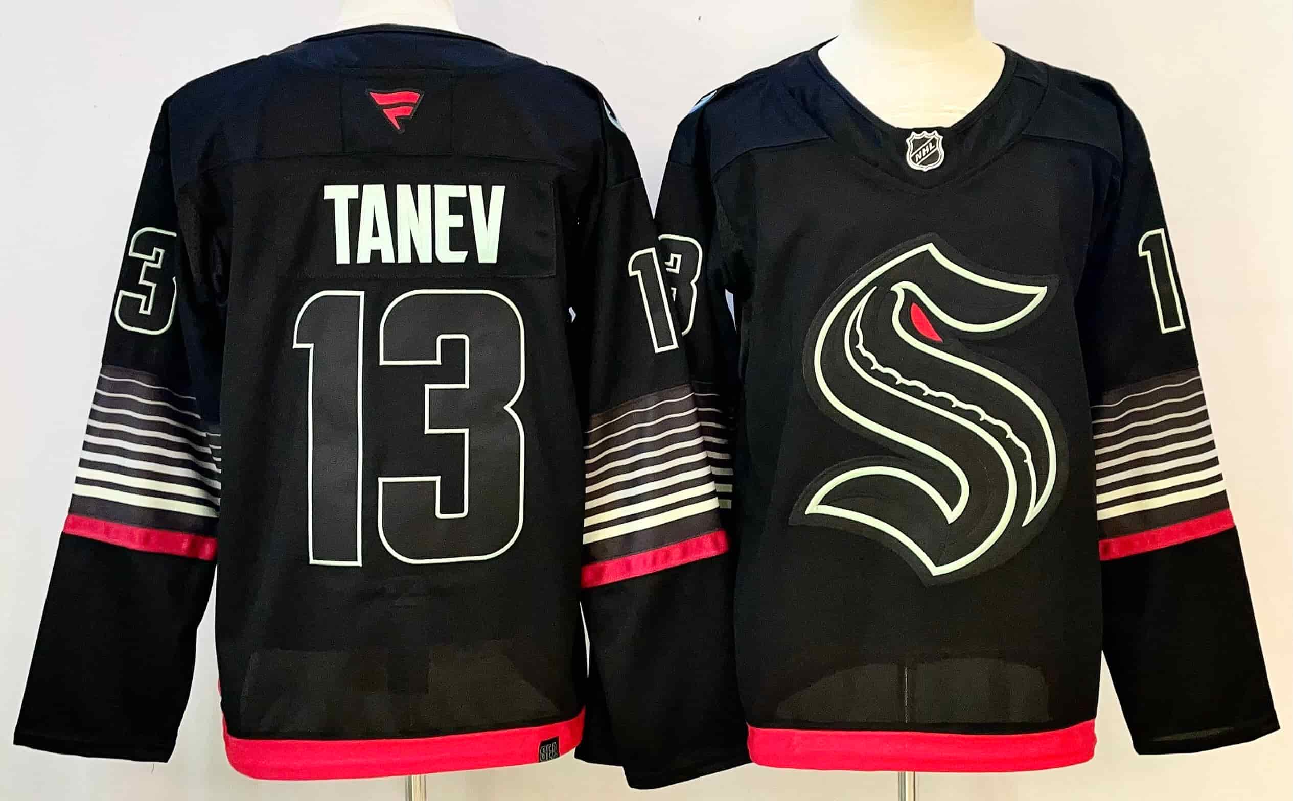Brandon Tanev Seattle Kraken Fanatics Home Breakaway Player Jersey