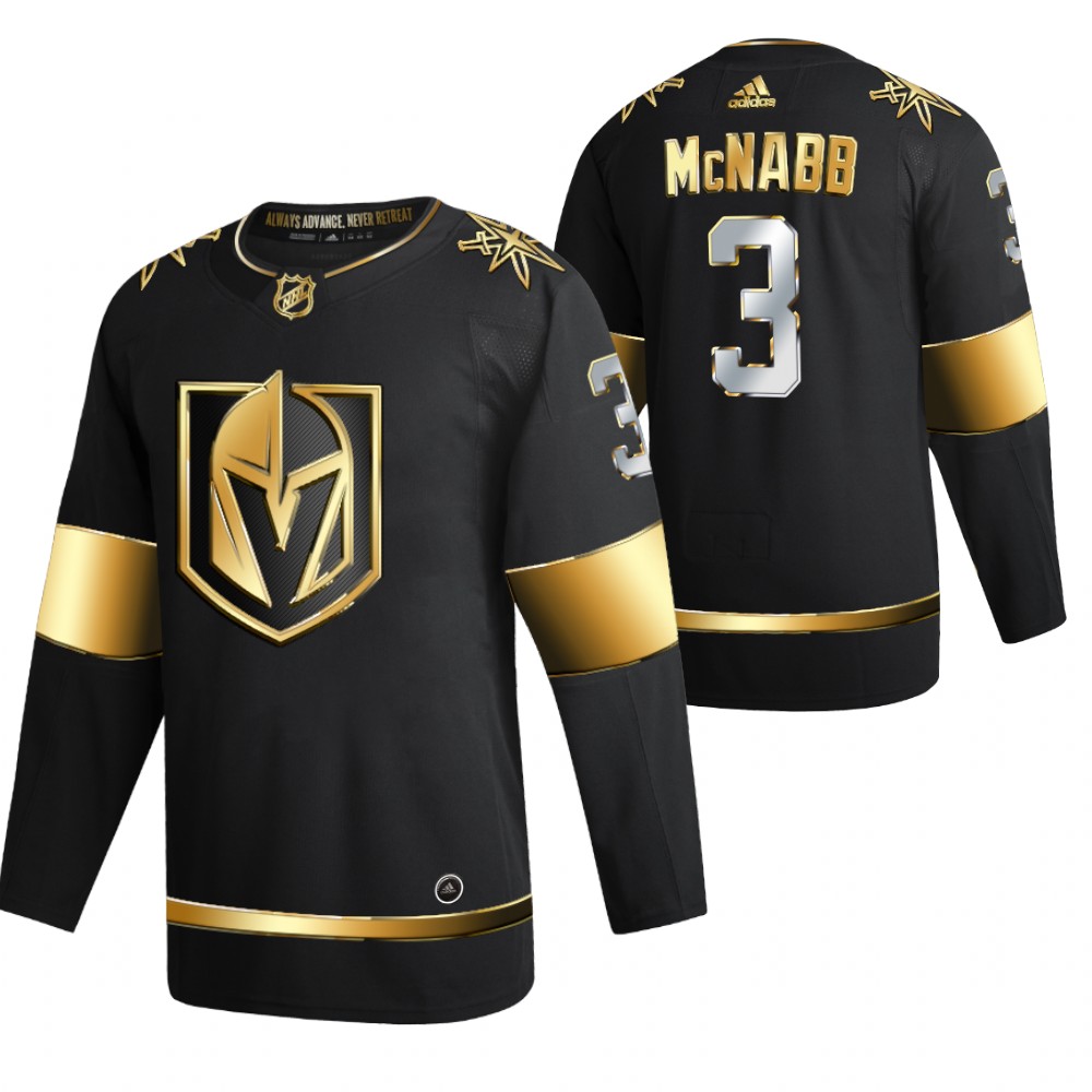 Brayden Mcnabb Vegas Golden Knights Black 2021 Golden Edition Jersey Limited Authentic