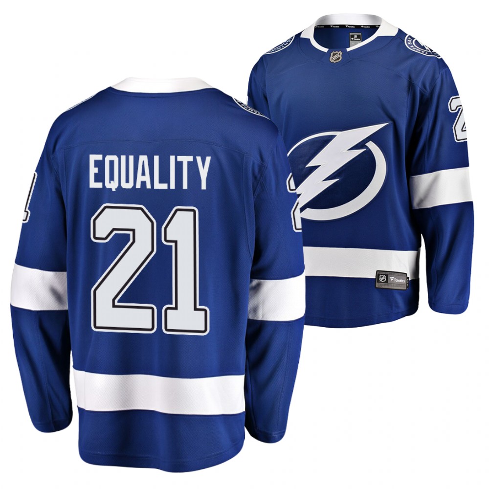 Brayden Point Lightning Blue We Skate For Equality Home Jersey