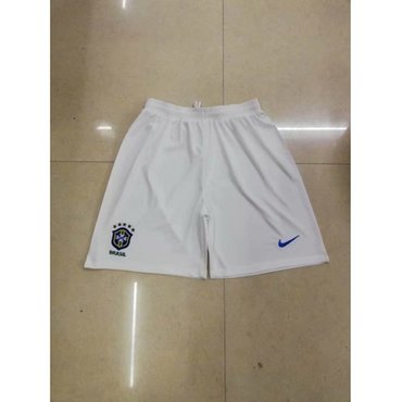 Brazil Blank Away Soccer Country Shorts