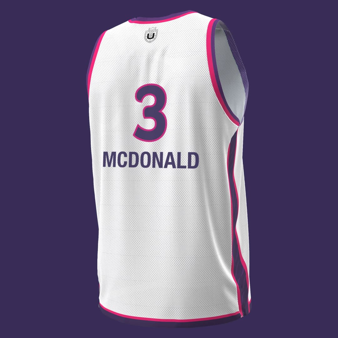 Breeze Basketball  Club Under Armour 2026 Jersey Aari  McDonald #3