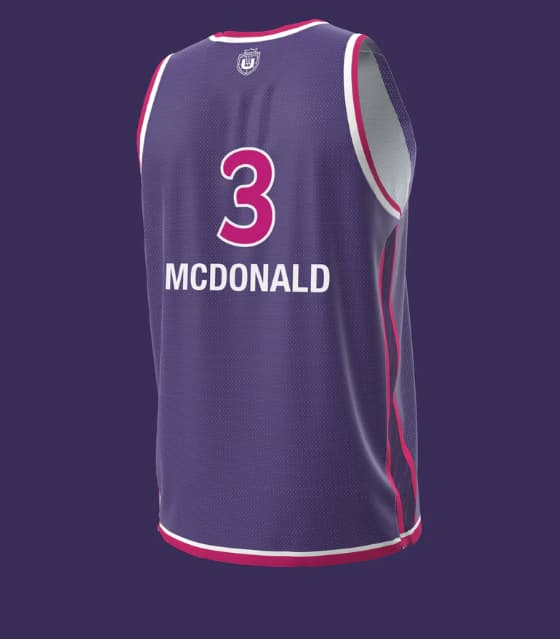Breeze Basketball Club Under Armour 2026 Jersey Aari  McDonald #3