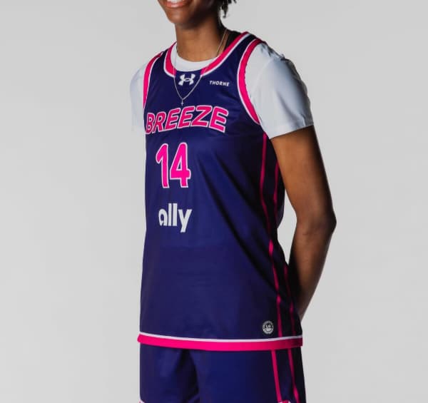 Breeze Basketball Club Under Armour 2026 Jersey Dominique Malonga  #14