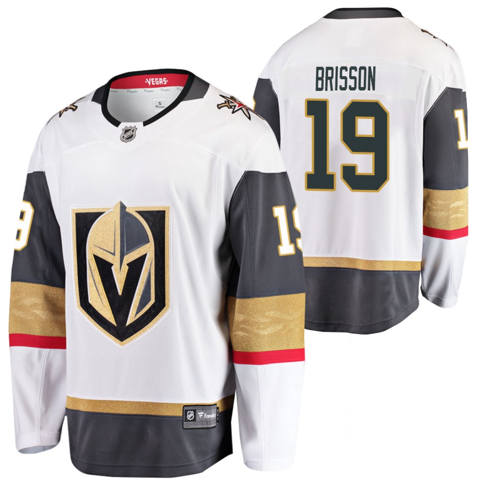 Brendan Brisson Vegas Golden Knights 2020 NHL Draft White Away Jersey