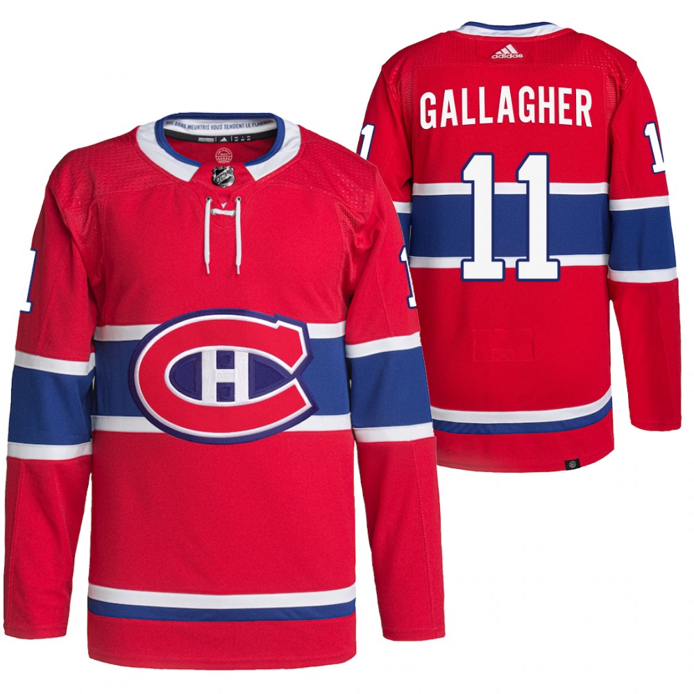 Brendan Gallagher Montreal Canadiens Red Home Primegreen Authentic Pro Jersey