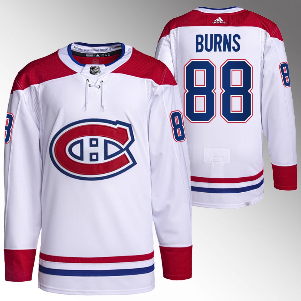 Brent Burns Carolina Hurricanes White Authentic Pro Away PrimeGreen Jersey