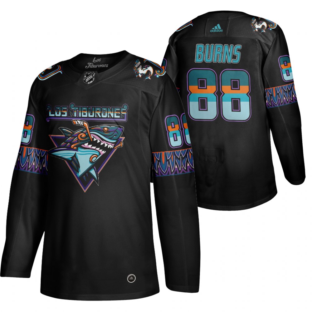 Brent Burns San Jose Sharks Los Tiburones Hockey Burns Jersey