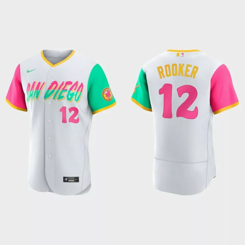 Brent Rooker San Diego Padres 2022 City Connect Authentic Jersey – White