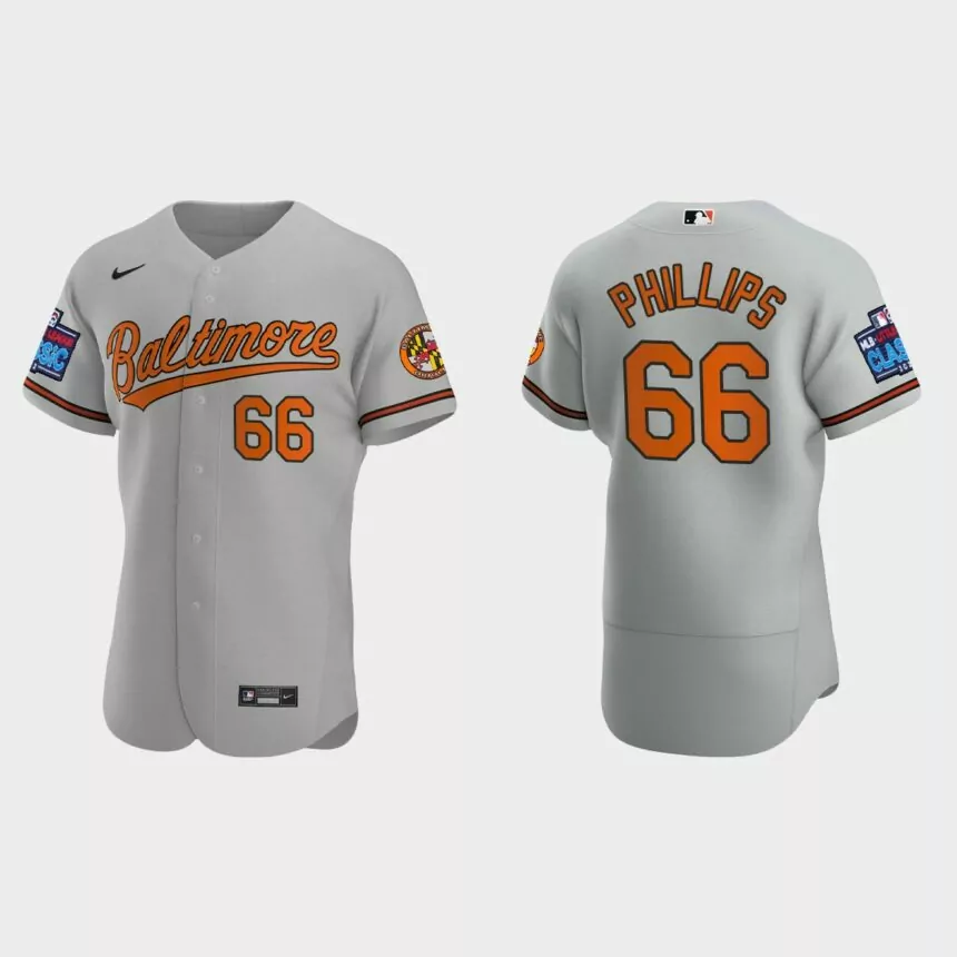 Brett Phillips Baltimore Orioles 2022 Little League Classic Authentic Jersey – Gray