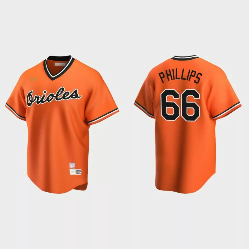 Brett Phillips Baltimore Orioles Cooperstown Collection Alternate Jersey – Orange