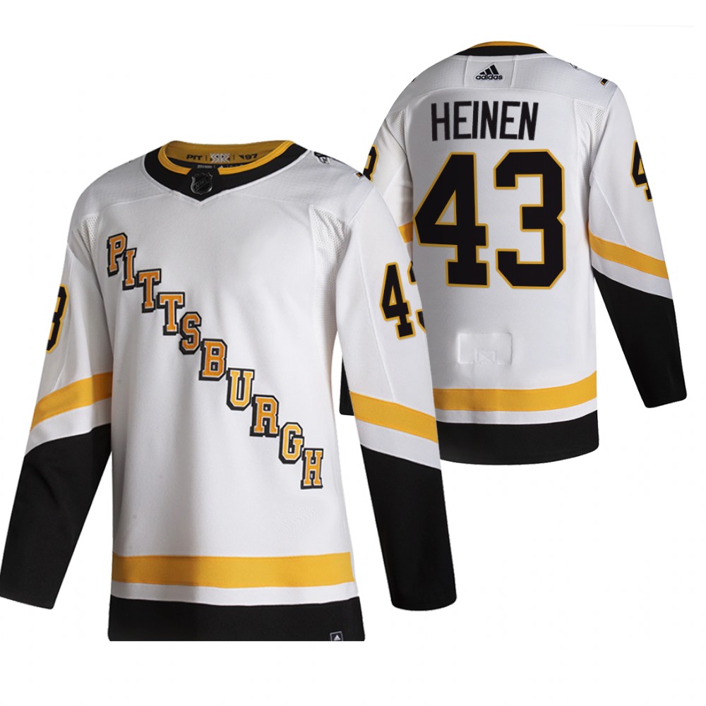 Brock McGinn Penguins 2021 Reverse Retro White Special Edition Jersey